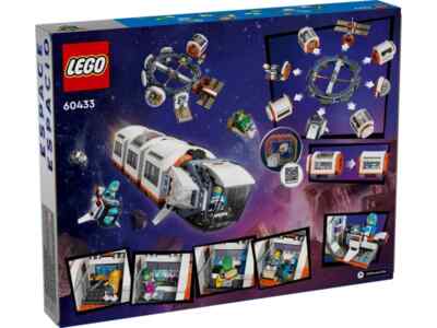 Lego Modular Space Station 60433 City Minifigure Building Set