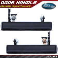 2pcs Front Side Exterior Door Handle For Chevy Monte Carlo Buick Regal Pontiac