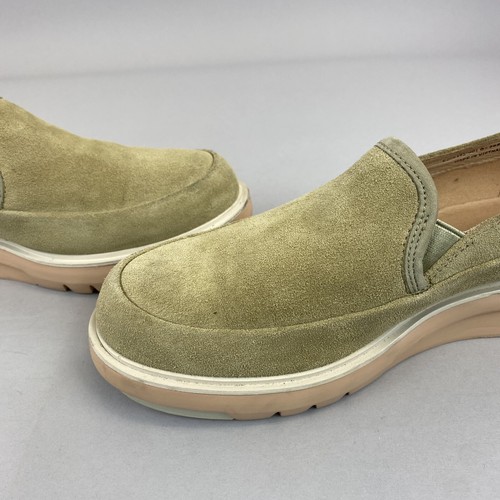 Camper Tan Leather Suede Slip On Flat Wedge Women's Shoes Size EU39 UK6 - Picture 11 of 18