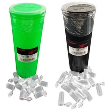 King Sting Mini Pop Top Plastic Containers 0.8 or 1.2 Grams You Choose