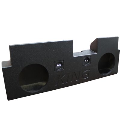 King Boxes 10'' Dual Upfire Sealed Speaker Box for '19-Up Gladiator AK-JEGL-10