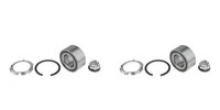 NTY 2X Radnabe Radlagersatz Vorne FüR Renault Kangoo Express FW0/1_ 1.5 Dci 90