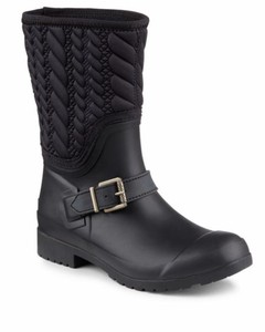 womens black sperry boots