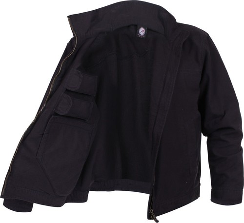 Lightweight Concealed Carry Jacket Tactical Ambidextrous CCW Pockets Gun Coat - Picture 6 of 7
