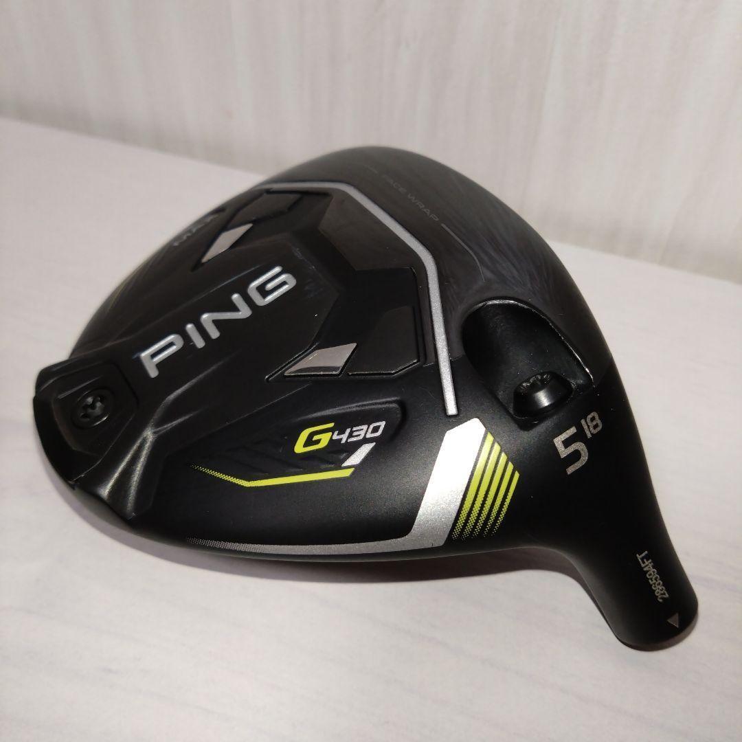 PING G430 MAX 5W Fairway Wood 18° Head Only with Headcover PING G430 MAX 5W Fairway Wood 18° Head Only with Headcover