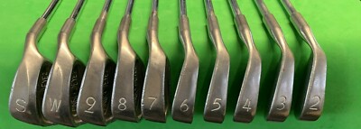 EXCELLENT Ping Eye 2 Iron Set 2-SW (SERIAL# MATCH 3-W) Pat Pend Upside Dow PE93