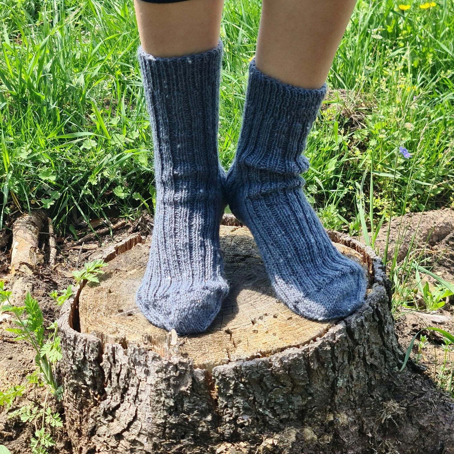 Blue Wool Ribbed Socks
Opens in a new window or tab