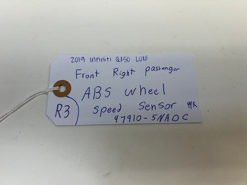 2019-2023 INFINITI QX50 FRONT RIGHT PASSENGER SIDE ABS WHEEL SPEED SENSOR 44K - Picture 9 of 9