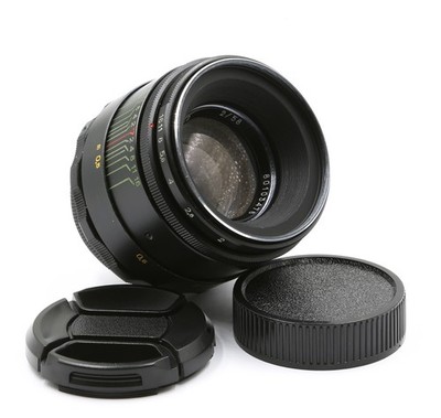 NEW! Helios 44-2 58mm f/2 Vintage Lens   Swirly Bokeh   M42 Mount