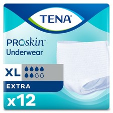 TENA Disposable Underwear X-Large 53 48 Ct