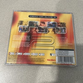 Dead Or Alive 2 DOA 2 (Sega Dreamcast, 2000) CIB TESTED Good Disk