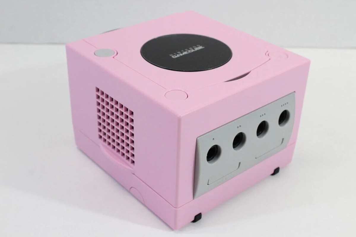 Pink Gamecube Casing Nintendo GameCube Clear Or Pink Shell