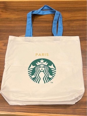 Paris limited Starbucks tote bag Been There Series NEW | eBay