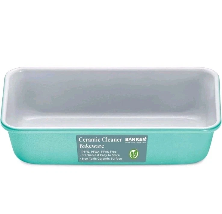 Premium Loaf Pan 1 lb – Aluminum, Ceramic Non-stick Coating
