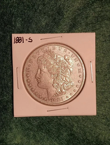 1881-S San Francisco Morgan Silver Dollar US Coin