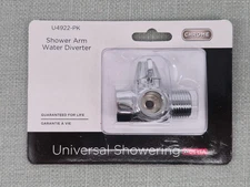 Delta Universal Showering Hand Held Shower Arm Water Diverter U4922-PK