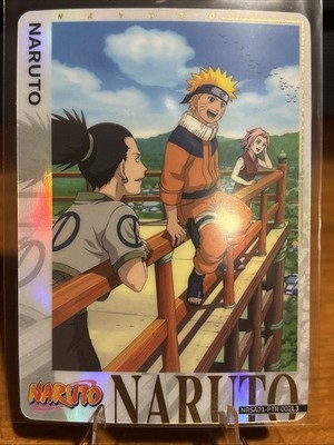 Naruto Uzumaki NRV01-PTR-002L3 English Naruto Kayou Card Heavens Scroll NM