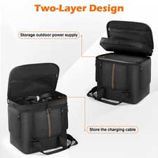 Carrying Case For Jackery Explorer 2000 V2/700 Plus Power Station Storage Bag