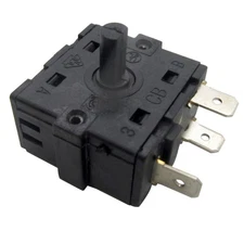 3Pin 5Pin Heater Switch For Oil Filled Radiator Plastic 16A 250V Power Control