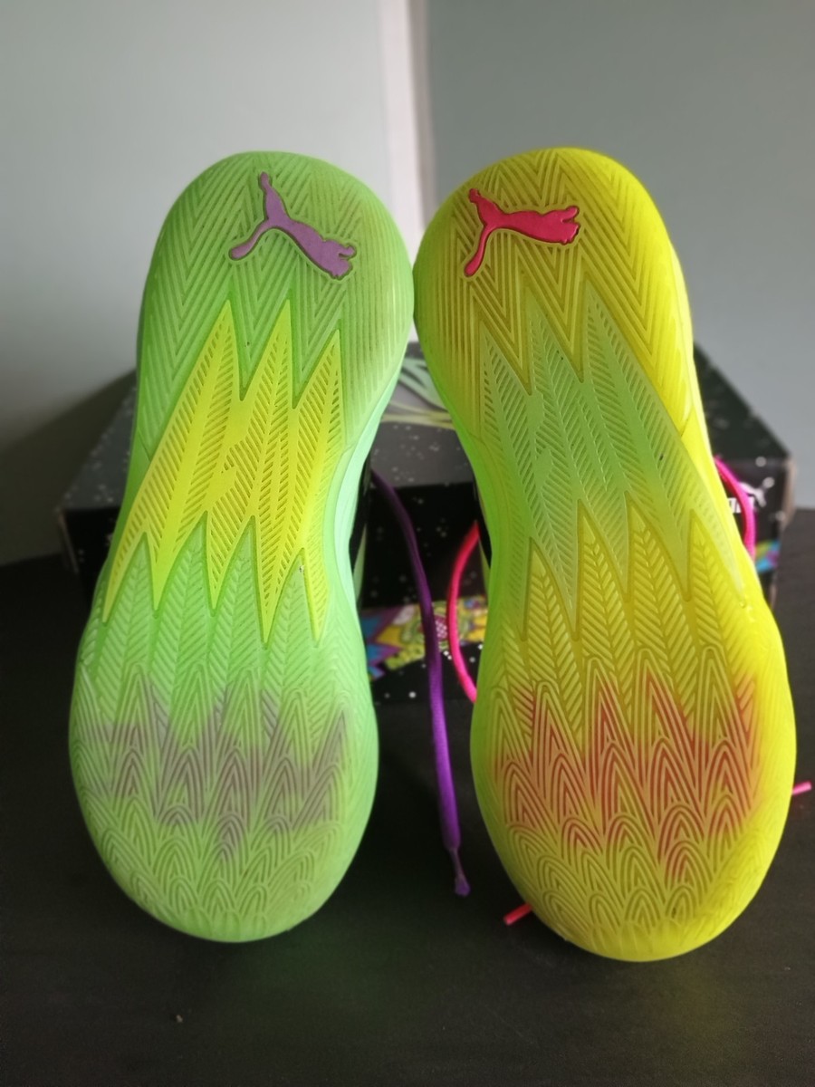 Size Men's 9- PUMA Rick and Morty x MB.02 Adventures PreOwned w