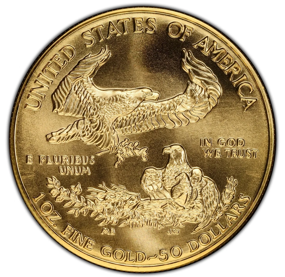 1995 Gold 1oz American Eagle $50 PCGS MS70 Gold Shield Stunning Grade Rare Issue - Image 2 of 4
