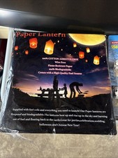Paper Lanterns 10 Fire Resistant Biodegradable Chinese Party Decor/ Memorial