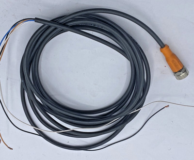 IFM Connection Cable - 300 VAC/VDC - Female 4-Pole Connector  