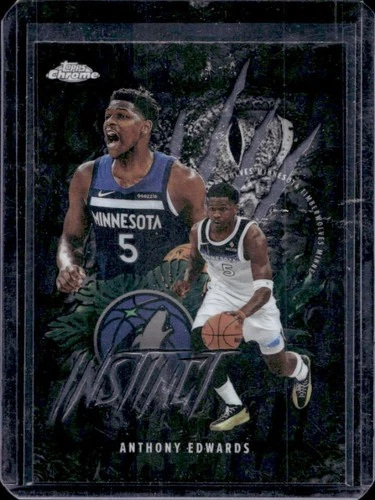 2025 Topps Chrome Anthony Edwards Base (RAW)
