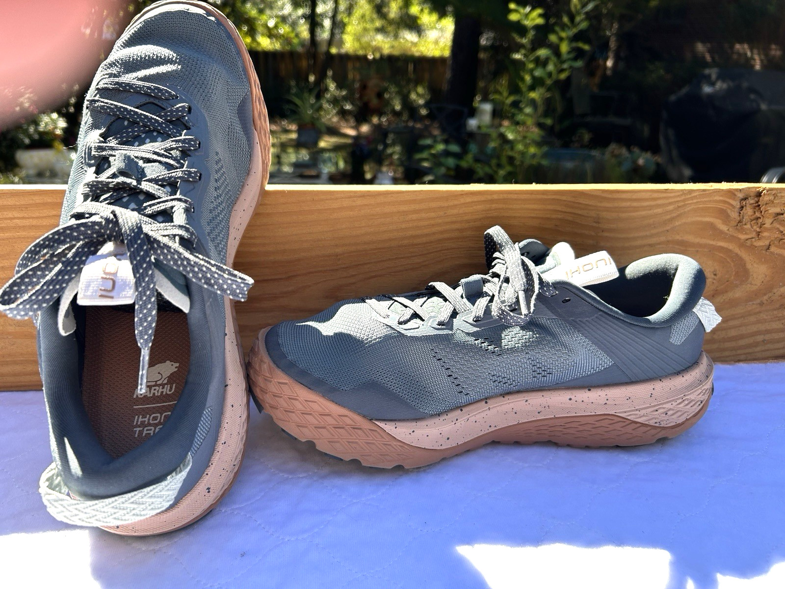 Karhu Ikoni Trail Men’s Shoes Trail Running Hiking Gray Size 9.5