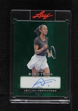 2024 Leaf Electrum Green Egypt 2/5 Leylah Fernandez #BA-LF1 Auto tk2