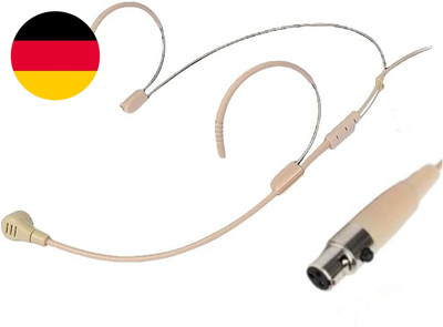 Doppel over Ear Headset Mikrofon Ohrhaken Mikrofon Verdecktes Kompatibel Mit AKG