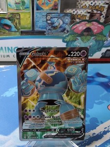 Golurk V 181/203 - Evolving Skies (2021) Full Art Ultra Rare - NM