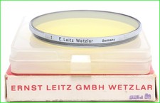 Leitz Leica Yellow light filter 1 E 58 boxed UQMOO 13235 for Summarex 8.5 cm