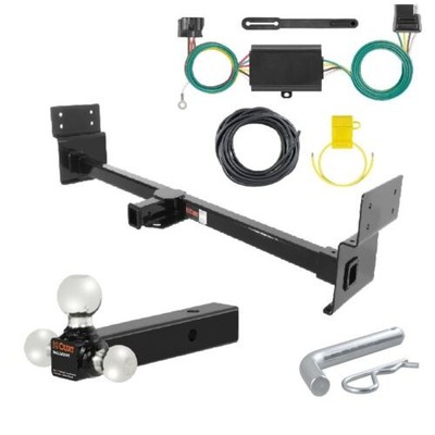 Curt RV Hitch RV Wiring 1-7/8'' 2'' 2-5/16'' 3-Ball for 3-Wire & Battery Connection