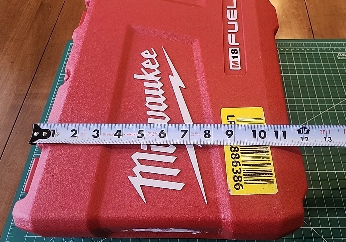 Milwaukee Hard CASE ONLY M18 Fuel ¼" Hex Driver Impact Driver Kit # 2853-22 ~ !