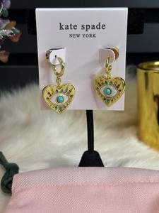 Kate Spade Gold Chain Belt Sz S/M Like Magic Love Evil Eye Moon Elephant Charms Kate Spade Evil Eye | eBay main image 2