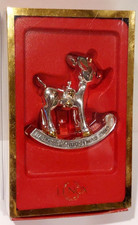 LENOX 2004 BABY's FIRST CHRISTMAS 1st RUDOLPH ROCKING HORSE Ornament NEW in BOX