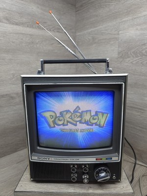 Rare Sony Trinitron KV-9000U CRT 9” in Color TV Television Retro