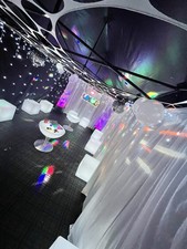 HIRE White 20x10ft Posh Party Tent rave Cave Gazebo Inflatable NightClub Party