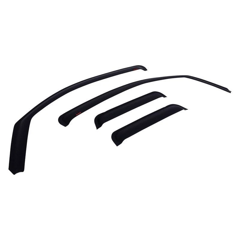 For Chevy Silverado 2500 HD 07-14 Window Visors In-Channel SlimLine Matte Black Foto 2 de 4