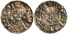 William II Penny, Voided Cross type, Rochester, Guthred, very rare