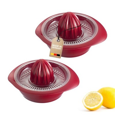 Westmark Zitronen-/Zitruspresse mit Behälter, Durchmesser: 18,7 cm, 350 ml
