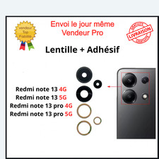 Lentille Xiaomi Redmi Note 13 13 pro 4G 5G Vitre Caméra Verre Appareil Photo