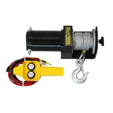 Electric Winch, Vehicle-mounted Winch, 12V, 24V Car Self-rescue Winch Hoist