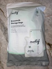 Motif Medical Breast Milk Storage Bags 8oz Single Use Bag 100 count BPA-Free NEW