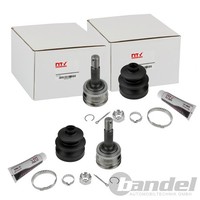 2X NTY Antriebswellengelenk Satz Getriebeseitig Passend FüR Hyundai Accent