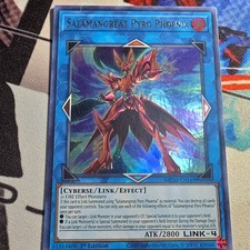 Yu-Gi-Oh! TCG Salamangreat Pyro Phoenix Ultra Rare 1st Ed 2020 Tin MP20-EN169