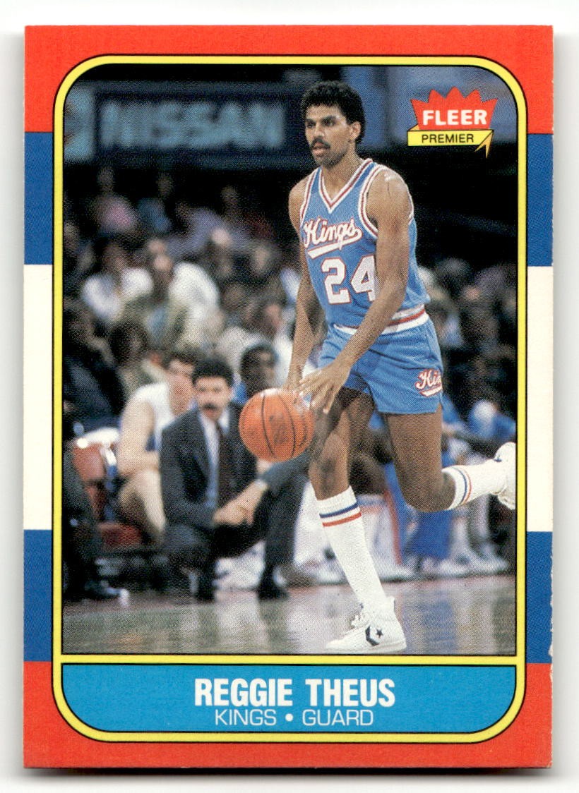 1986-87 Fleer #108 Reggie Theus