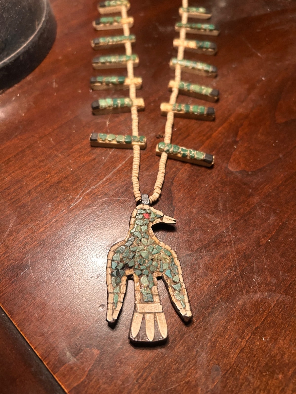 Santo Domingo Thunderbird necklace-Great condition, l… - Gem