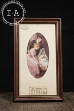 1915 Framed Advertising Calendar   The Baby Rice Pop-Corn Company